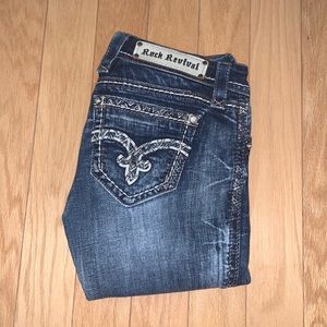 Rock Revival July Cuffed Skinny